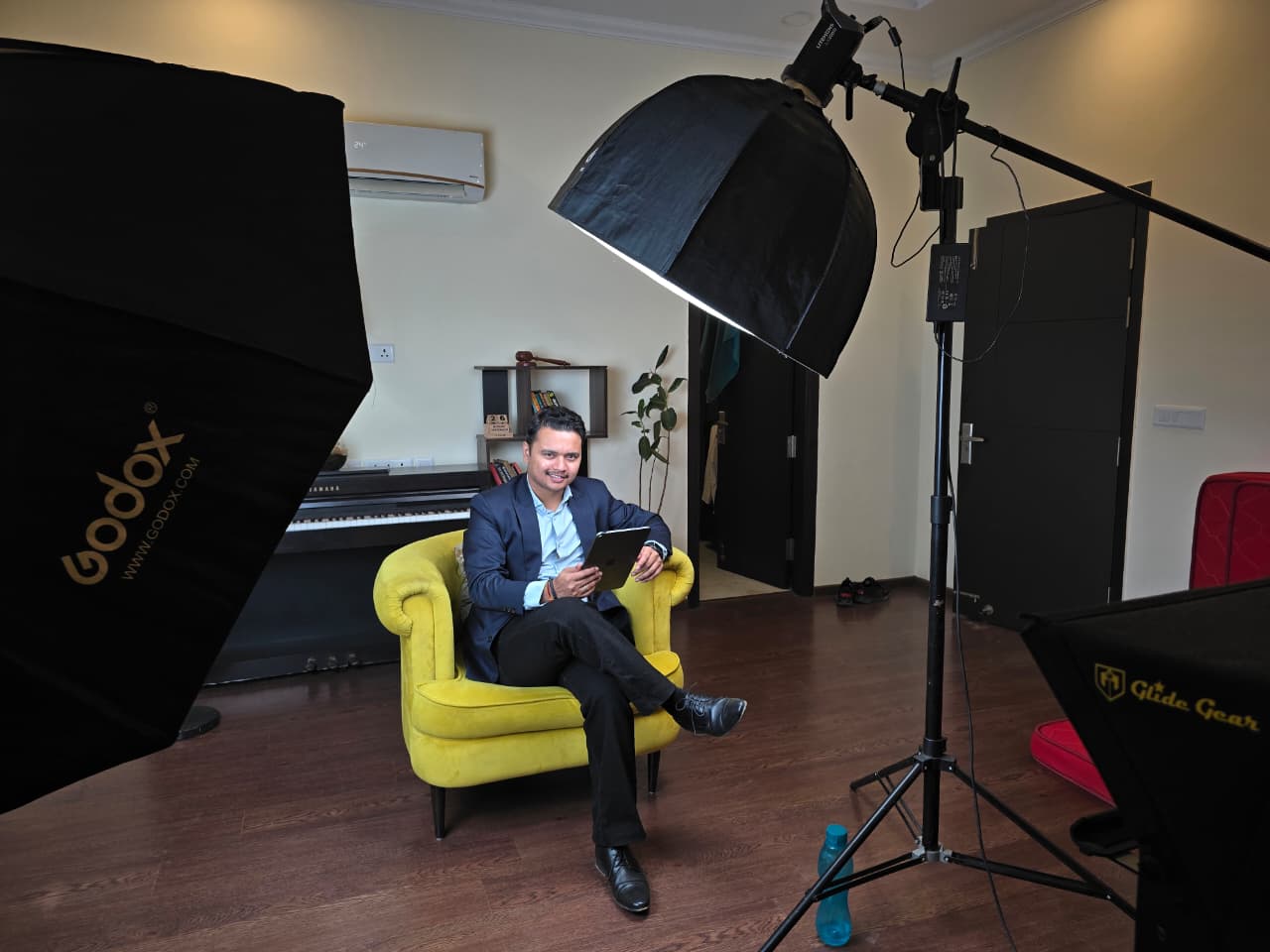 Behind the scenes — Photoshoot with Godox lighting
